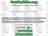 Cut My Bills - Cut your Cable TV, Electric or Phone Bills NOW!