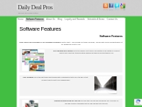 Software Features | Daily Deal Pros