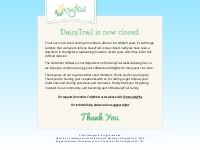 DaisyTrail is now closed!