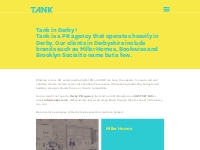       Derby PR agency | Public Relations | Tank