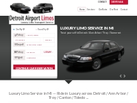 Detroit Airport Limos - Hire Luxury Cars, Limo Taxi Service in Michiga