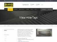 Metal Hose Tags - Delafield Corporation