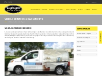 Vehicle Graphics Services Florida | Cheap Vehicle Magnetic Signs Flori