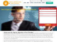 Digital signature certificate - Digital signature online - Digital sig