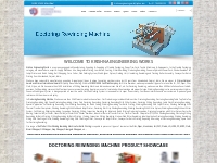 Doctoring Rewinding Machine,Winding Rewinding Machine Manufacturer Ind