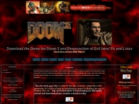 Doom 3 Demo, Doom 3 - Resurrection of Evil for Windows and Linux