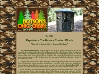 Experience The Hunters Comfort Blinds at Dotson's Ohio Cabin