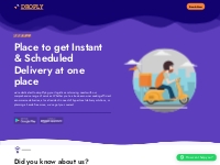 Home - Ecommerce Delivery | Quick Delivery I B2B B2C Delivery | Home M