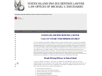 Staten Island DWI Defense Lawyer - New York DWI Lawyer - NYC Criminal 