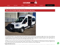 How to Find the Best Minibus Hire Service in Your Area - East London M