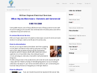 Milton Keynes Electricians | Quality 24 hour Electrical Services