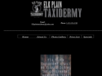 Elk Plain Taxidermy - Elk Pain, Wa.- Specializing in Mammal Taxidermy 