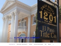 El Paso Title Company   El Paso s Title Company Since 1930      --    