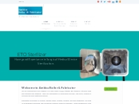 Eto Sterilizer Machine, ETO Sterilizer from Ambica Boiler   Fabricator