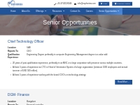 Senior Opportunities | EUPHORIEA