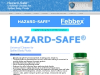 Hazard-Safe - Universal Cleaner for Spilled Body Fluids