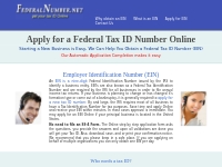 Apply for a Federal Tax Number - Easy Online Application