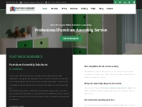 Reliable Flat Pack Assembly Services in London | Flat Pack Assembly
