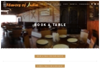 Book A Table ~ Flavors Of India