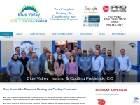 Heating Furnace AC HVAC Repair Frederick -Firestone CO| Blue Valley He