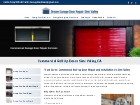 Commercial Roll Up Doors Simi Valley, CA - Dream Garage Door Repair Si