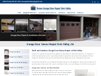Garage Door Sensor Repair Simi Valley, CA - Dream Garage Door Repair S
