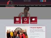 Chiropractor Appleton | Fox Cities Chiropractor | Chiropractic Office