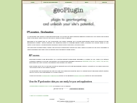 IP Geolocation and Currency Converter APIs by Geoplugin