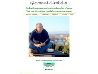 Giovanni Sirabella minibus personal tour driver from Livorno port into