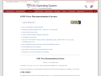 GNU Free Documentation License v1.3 - GNU Project - Free Software Foun