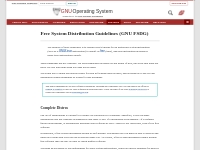 Free System Distribution Guidelines (GNU FSDG) - GNU Project - Free So