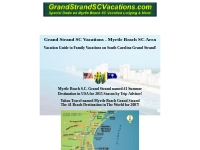 Grand Strand SC Vacations - Myrtle Beach SC Area Vacation Guide