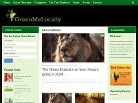 GreenMeLocally.com - Your International Eco Resource At Home or On the