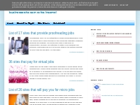 Home based online jobs and businesses to earn extra income!: online jo