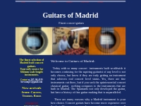 Guitars of Madrid-Fine Concert guitars.