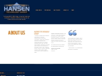 About the Hansen Technology Group