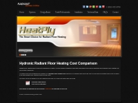 Radiant Floor Heating Cost | Radiant Heating System Cost Comparison | 