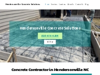 Hendersonville Concrete Solutions - Concrete Contractor in Greenville 