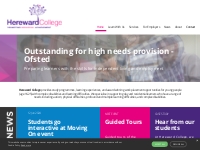 Hereward College for young people with disabilities and additional nee