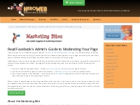 Marketing Bites - Marketing Tips and Ideas: Read Facebook s Admin s Gu