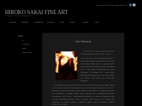 HIROKO SAKAI Fine Art Gallery - Biography of Hiroko Sakai