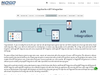 API Integration, Google API Integration, Hogo World