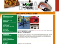 Vesuvio Tiled Pizza Oven USA