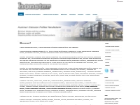 China aluminum profile, China aluminium extrusion supplier - Honstar A