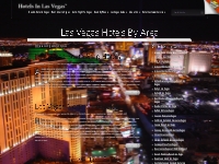 Hotels In Las Vegas |   Las Vegas Hotels By Area