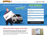Sydney Hot Water Repairs and Installs | Hot Water Plumbers Sydney