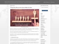 HR Success Guide | Top Human Resources Blog: 6 Things Every Start-up n