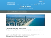 Why Choose Gold Coast as a Conference Location?