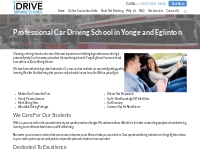 Driving School Yonge and Eglinton | Driving Lessons   Courses