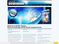 Cambridge IGCSE Physics book, notes and study guide for IGCSE physics 
